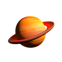 jupiter 3d rendering icon illustration png