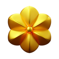 Gold Mandala 3d Rendern Symbol Illustration png