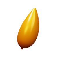 turmeric 3d rendering icon illustration png