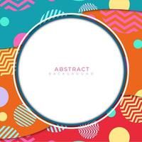 Full color abstract background vector