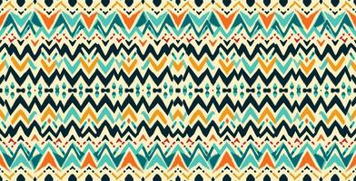 Seamless batik pattern,Seamless tribal batik pattern,and Seamless colorful pattern resemble ethnic boho, Aztec,and ikat styles.designed for use in wallpaper,fabric,curtain,carpet,Batik Embroidery vector
