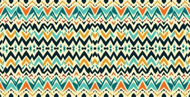 Seamless batik pattern,Seamless tribal batik pattern,and Seamless colorful pattern resemble ethnic boho, Aztec,and ikat styles.designed for use in wallpaper,fabric,curtain,carpet,Batik Embroidery vector