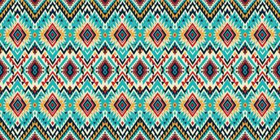 Seamless batik pattern,Seamless tribal batik pattern,and Seamless colorful pattern resemble ethnic boho, Aztec,and ikat styles.designed for use in wallpaper,fabric,curtain,carpet,Batik Embroidery vector