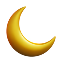 Mond Phase 3d Rendern Symbol Illustration png