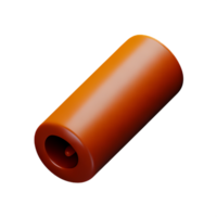 cinnamon 3d rendering icon illustration png