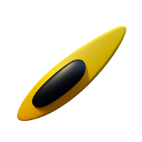 surfboard 3d rendering icon illustration png