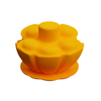 turmeric 3d rendering icon illustration png