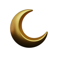 moon phase 3d rendering icon illustration png