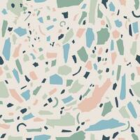 Vector terrazzo illustration seamless repeat pattern digital artwork