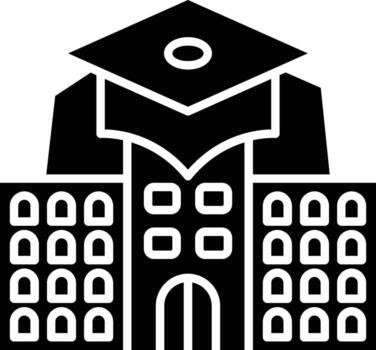 icono de vector de campus