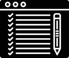 icono de vector de prueba