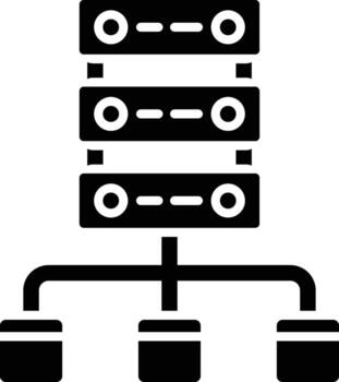 Data Modeling Vector Icon