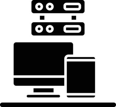 Data Synchronization Vector Icon