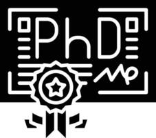 Phd Vector Icon