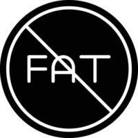 Low Fat Diet Vector Icon