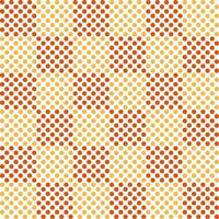 Orange checker pattern with dot inside. checker seamless pattern vector. checker pattern. Decorative elements, floor tiles, wall tiles, bathroom tiles, swimming pool tiles. vector