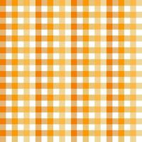 Orange plaid pattern with oblique line inside background. plaid pattern background. plaid background. Seamless pattern. for backdrop, decoration, gift wrapping, gingham tablecloth, blanket. vector