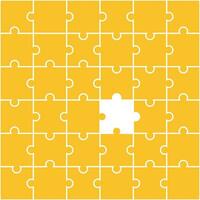 Yellow jigsaw pattern. jigsaw line pattern. jigsaw seamless pattern. Decorative elements, clothing, paper wrapping, bathroom tiles, wall tiles, backdrop, background. vector