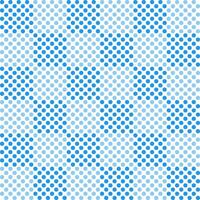 Blue checker pattern with dot inside. checker seamless pattern vector. checker pattern. Decorative elements, floor tiles, wall tiles, bathroom tiles, swimming pool tiles. vector