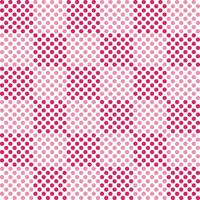 Pink checker pattern with dot inside. checker seamless pattern vector. checker pattern. Decorative elements, floor tiles, wall tiles, bathroom tiles, swimming pool tiles. vector