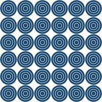 Navy blue circle pattern. Circle vector seamless pattern. Decorative element, wrapping paper, wall tiles, floor tiles, bathroom tiles.