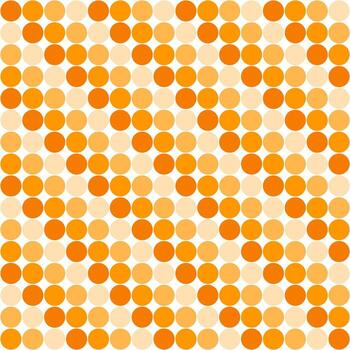 Orange tile background, Circle mosaic tile background, Tile background, Seamless pattern, Mosaic seamless pattern, Mosaic tiles texture or background. Bathroom wall tiles, swimming pool tiles. vector