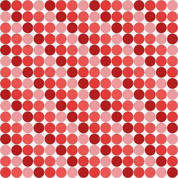 Red tile background, Circle mosaic tile background, Tile background, Seamless pattern, Mosaic seamless pattern, Mosaic tiles texture or background. Bathroom wall tiles, swimming pool tiles. vector