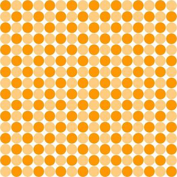 Orange circle tile background, Mosaic tile background, Tile background, Seamless pattern, Mosaic seamless pattern, Mosaic tiles texture or background. Bathroom wall tiles, swimming pool tiles. vector