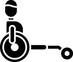 Disabled Athletes Vector Icon