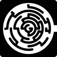 Maze Vector Icon