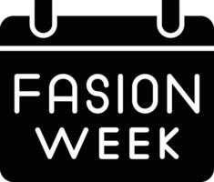 Fashion Week Vector Icon