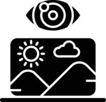 Visual Acuity Vector Icon