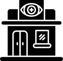 Optometry Clinic Vector Icon