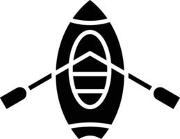 Kayaking Vector Icon