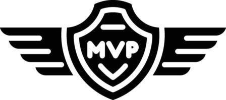 icono de vector de mvp