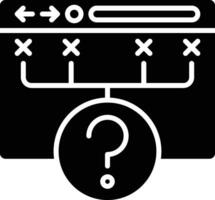 Decision Making Process Vector Icon