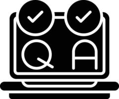 Qa Testing Vector Icon