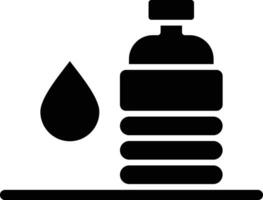 Water And Vinegar Cleaning Vector Icon