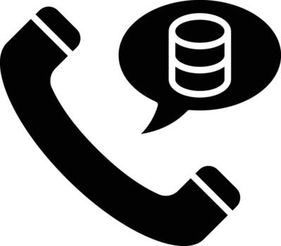 Contact Database Vector Icon