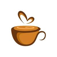 Vector Coffee Shop Logo Design Template