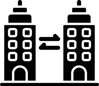 icono de vector b2b