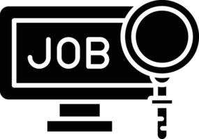 Job Hunting Vector Icon
