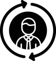 Employee Turnover Vector Icon