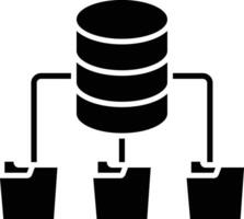 Database Architecture Vector Icon