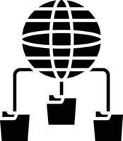 Global Network Vector Icon