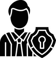 Authorization Manager Vector Icon