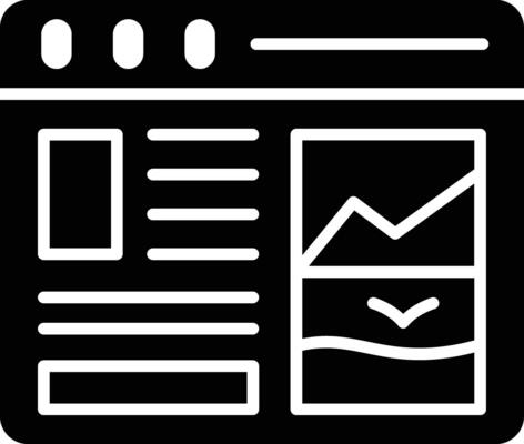Web Browser Vector Icon