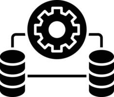 Database Management Vector Icon