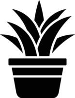 Spider Plant Vector Icon