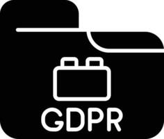 Gdpr Plugin Vector Icon